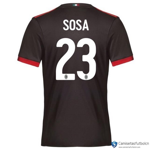 Camiseta Milan Tercera equipo Sosa 2017-18